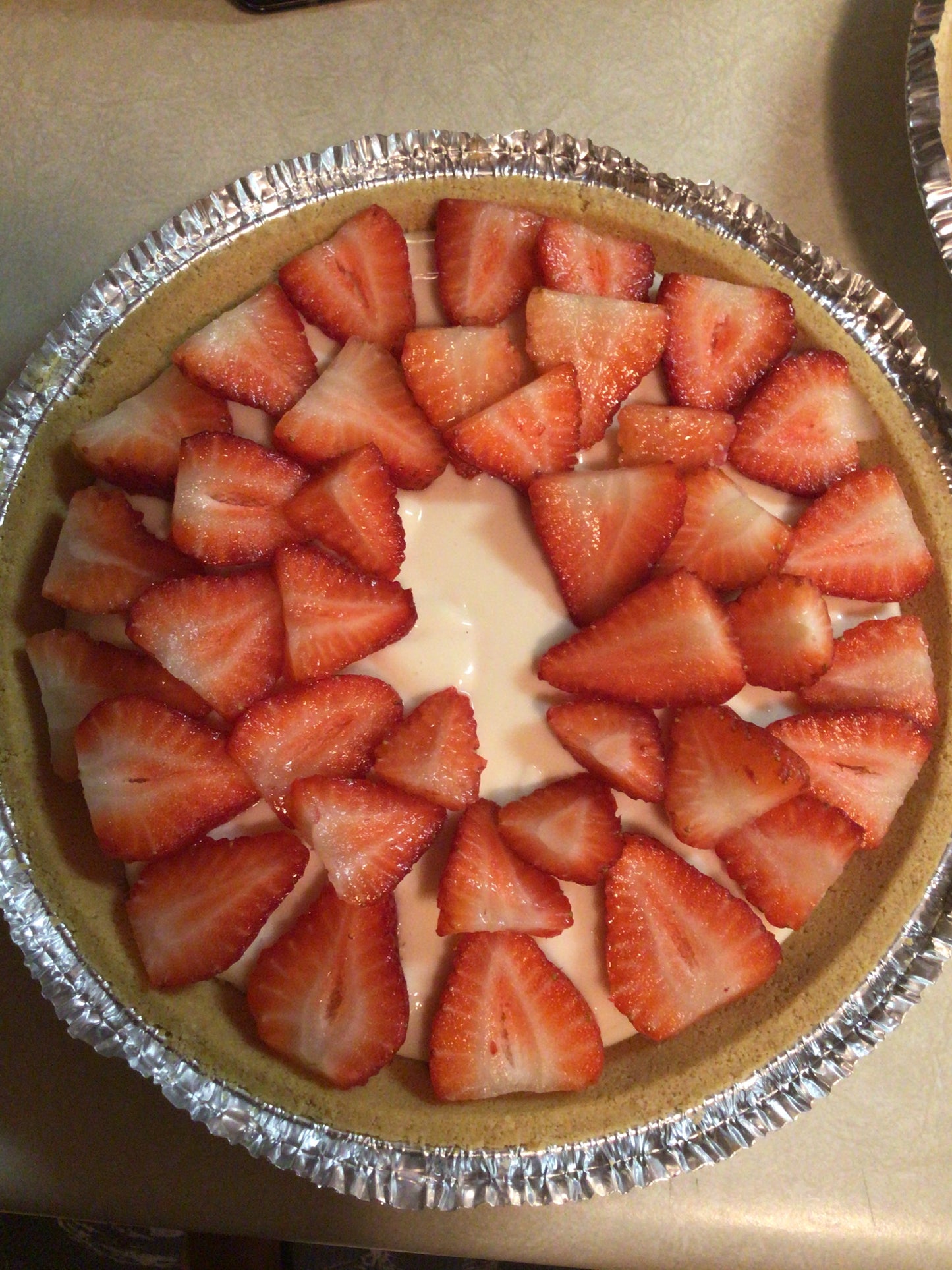 No-Bake Strawberry Cheesecake