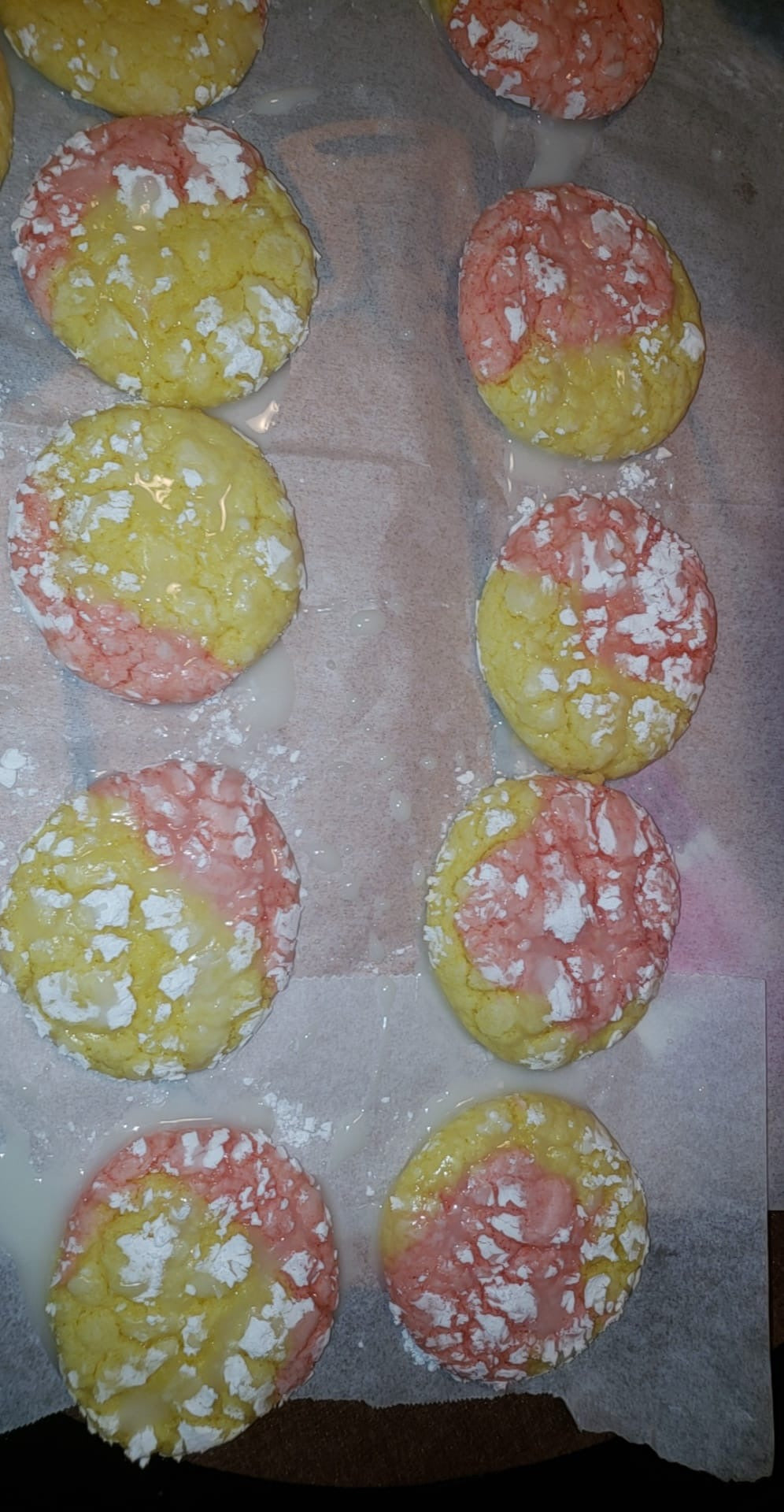 Strawberry Lemonade Cookies