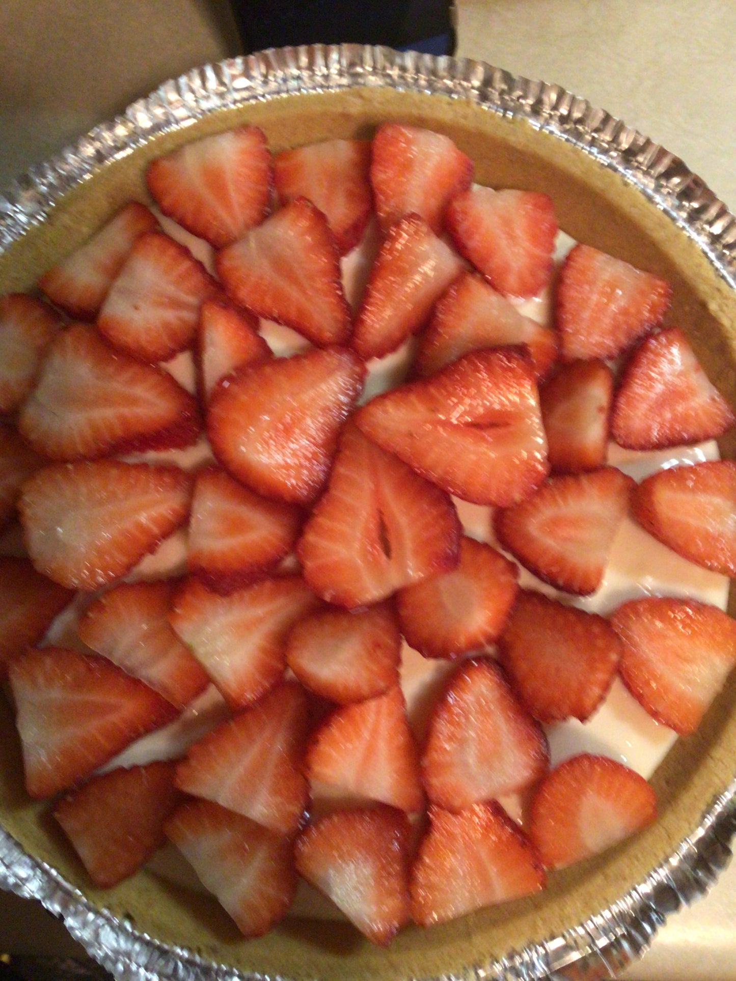 No-Bake Strawberry Cheesecake